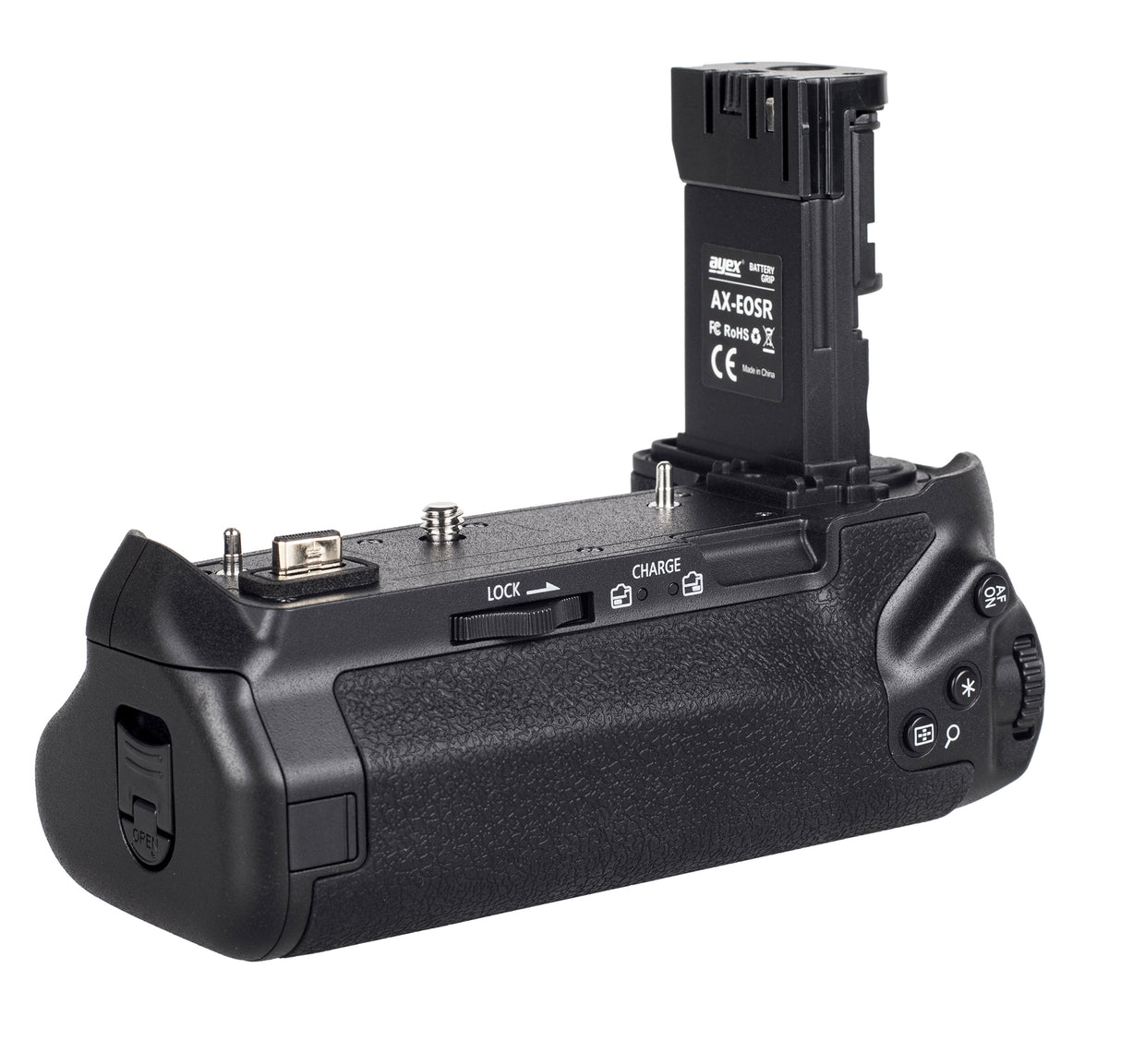 Batteriegriff Set für Canon EOS R Ra Handgriff mit Ladefunktion + 2x LP-E6N Akkus Inkl. USB-C Netzteil