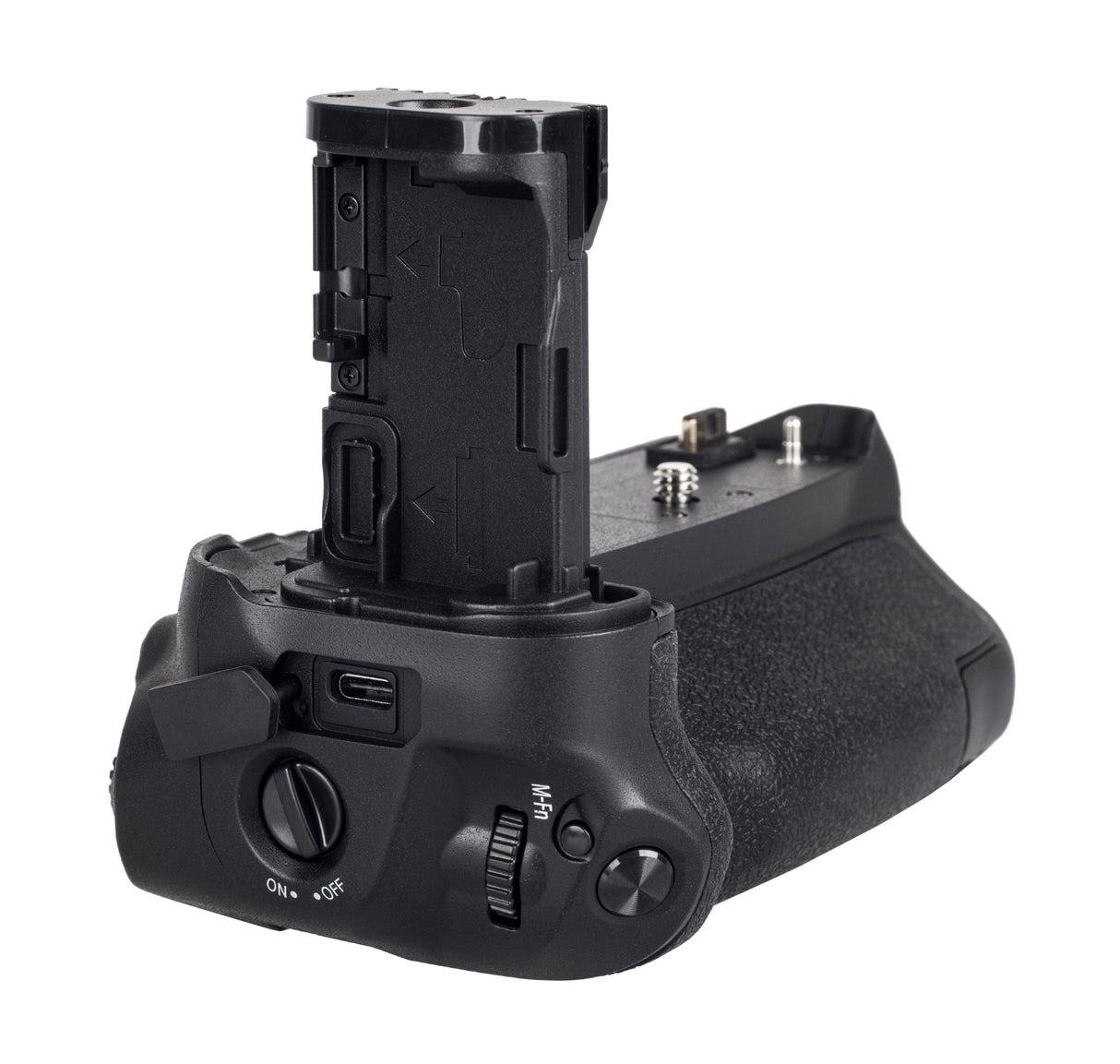Batteriegriff Set für Canon EOS R Ra Handgriff mit Ladefunktion + 2x LP-E6N Akkus Inkl. USB-C Netzteil