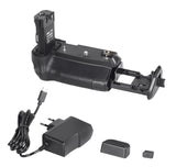 Batteriegriff Set für Canon EOS R Ra Handgriff mit Ladefunktion + 2x LP-E6N Akkus Inkl. USB-C Netzteil