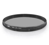 ayex 16-fach vergüteter Slim Polfilter (CPL) 58mm