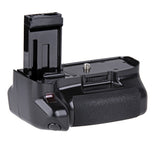 Batteriegriff Set für Canon EOS 100D + IR-Fernauslöser + 2x LP-E12 Akku + 1x USB Dual Ladegerät wie BG-100DH