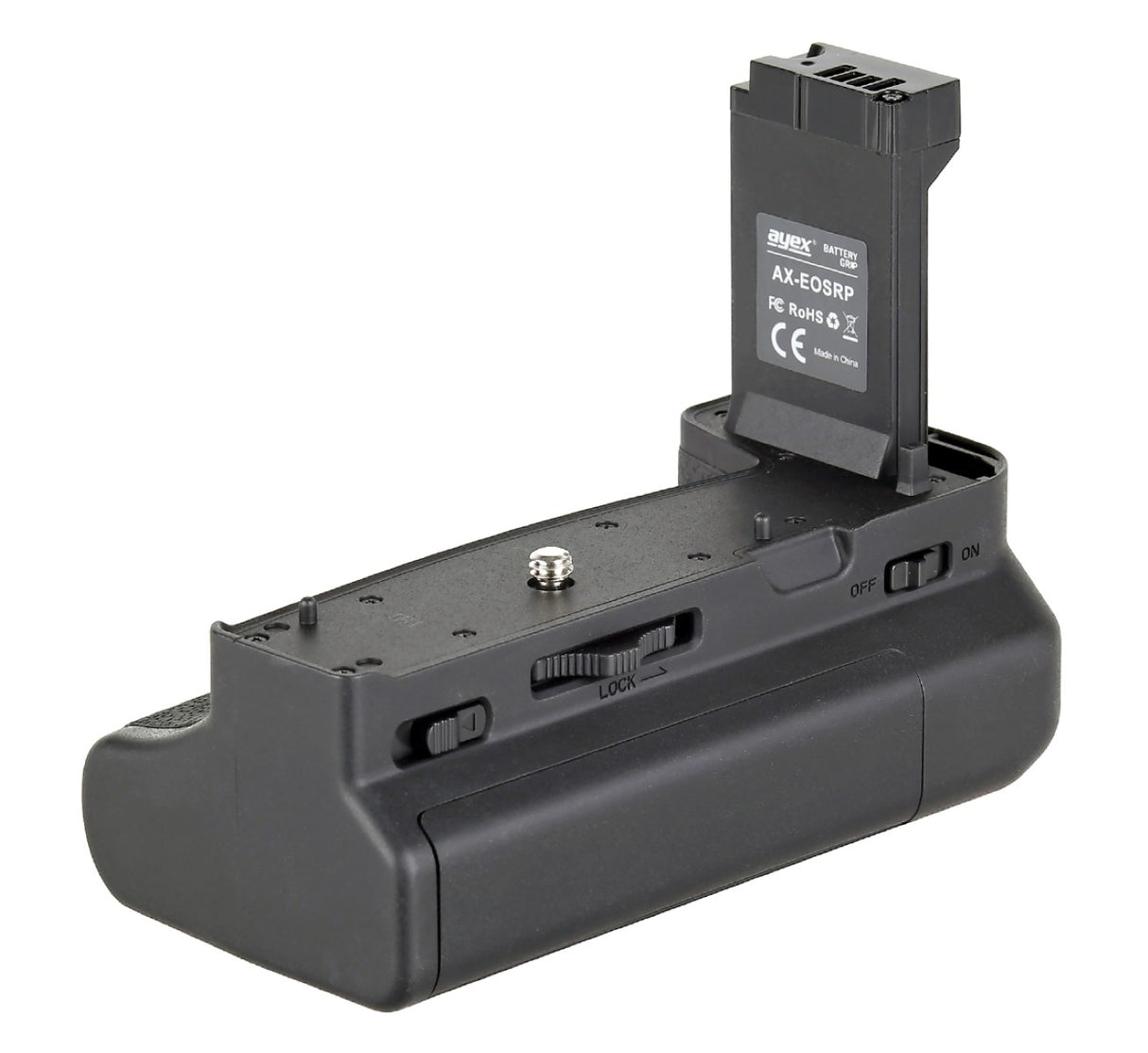 Batteriegriff für Canon EOS RP R8 Handgriff mit Auslöseknopf Betrieb mit 2 Akkus möglich wie EG-E1