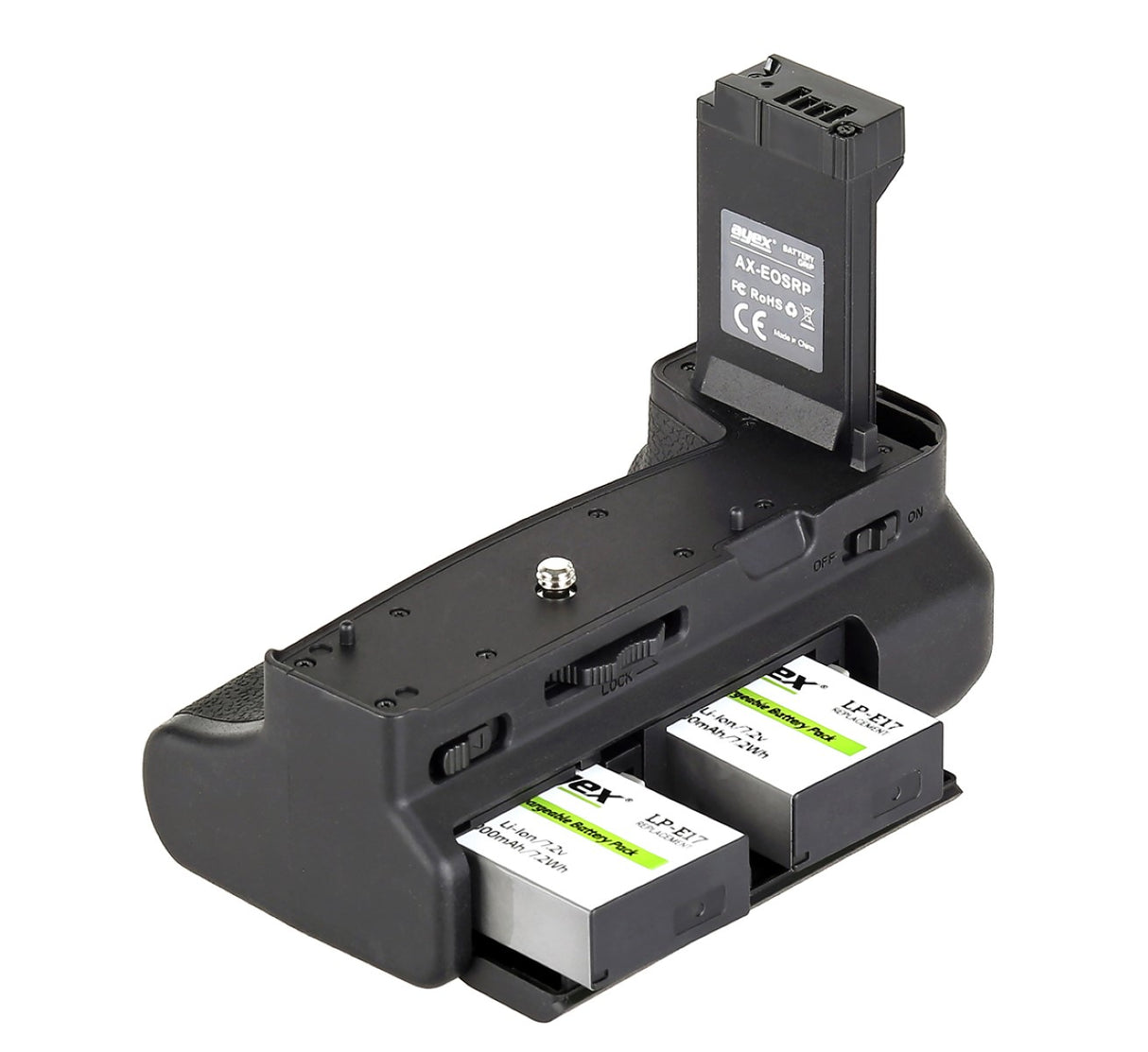 Batteriegriff für Canon EOS RP R8 Handgriff mit Auslöseknopf Betrieb mit 2 Akkus möglich wie EG-E1