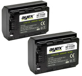 Batteriegriff Set für Sony Alpha A9 A7R III A7 III + 2x NP-FZ100 Akku + 1x USB Dual Ladegerät