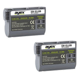 Batteriegriff Set für Nikon D750 wie MB-D16 + 2x EN-EL15B Akku + 1x USB Dual Ladegerät