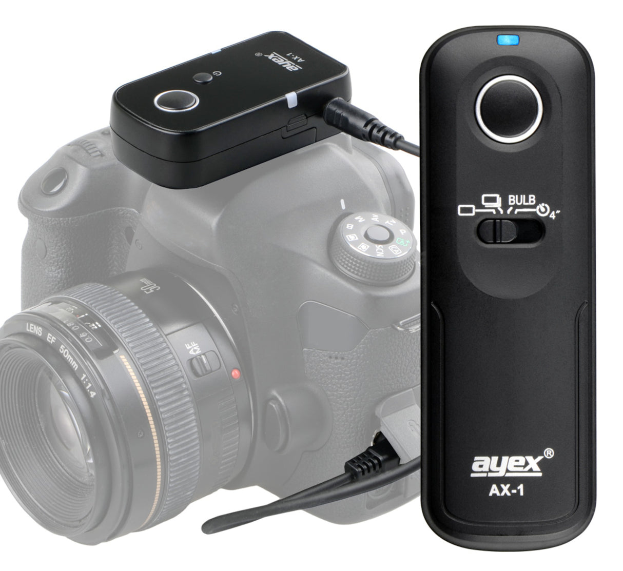 Funk Fernauslöser AX-1 RS-2 zB Panasonic DMC-FZ2500 DS1 G85 G7 GX8 DC-GH5S G9 FZ250 Auslösung Serie Bulb Delay