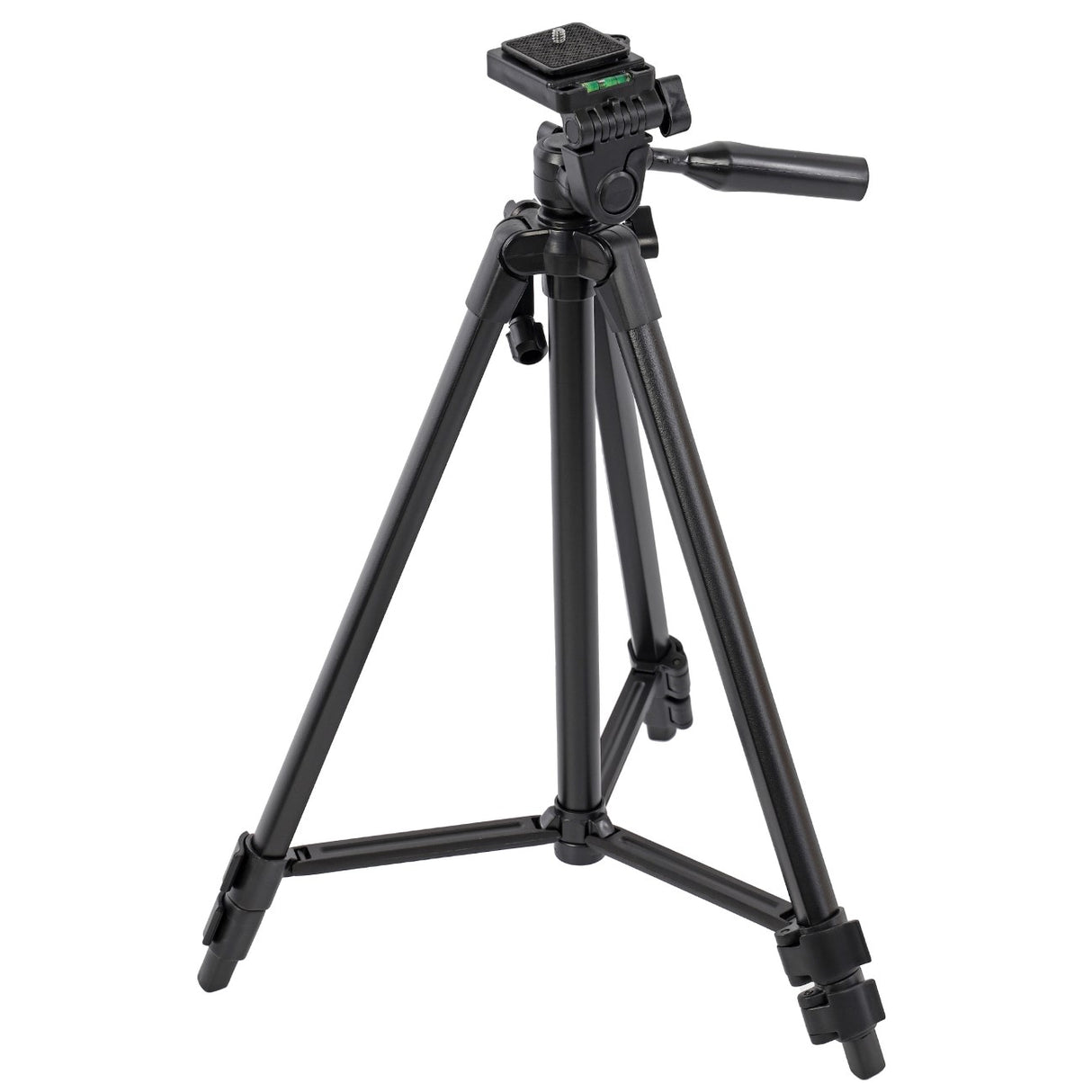 Reisestativ Aluminium leicht & kompakt 135cm Höhe Kugelkopf DSLR Kamera bis 3 kg