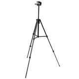 Reisestativ Aluminium leicht & kompakt 135cm Höhe Kugelkopf DSLR Kamera bis 3 kg