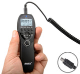 Timer Fernauslöser AX-3 DC2 zB Nikon Z7 Z6 D7500 D7100 D750 D610 D90 D5600 D3300