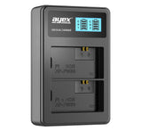 ayex Power Set mit 2x NP-FW50 Akku für Sony + 1x USB Dual Ladegerät