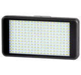 Videoleuchte mit 228 LEDs und Power Bank Funktion und Diffusoren