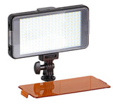 Videoleuchte mit 228 LEDs und Power Bank Funktion und Diffusoren