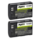 Batteriegriff für Canon EOS R5 R6 R6 Mark II wie BG-R10 Inkl. Timer-Fernauslöser + 2x LP-E6NH Akkus