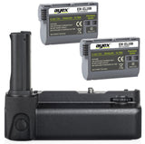 Batteriegriff für Nikon Z7 Z7II Z6 Z6II Z5 wie MB-N10 inkl. 2x EN-EL15B Akkus