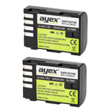 Batteriegriff Set für Panasonic Lumix G9 ersetzt DMW-BGG9 + 2x BLF-19E Akkus + USB Dual Ladegerät