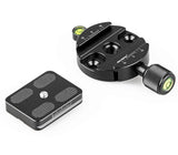 Klemme mit Schnellwechselplatte Arca-Swiss kompatibel DM-55