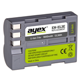 EN-EL3e Akku für Nikon D70 D80 D90 D100 D200 D300s D700 integr. Info-Chip 100% Kompatibel