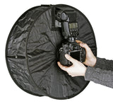 Faltbarer Ringblitz-Diffusor für Aufsteckblitz/Speedlite (43cm Ø)