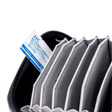 Filtertasche für 10 Filter bis 95mm Durchmesser Grau