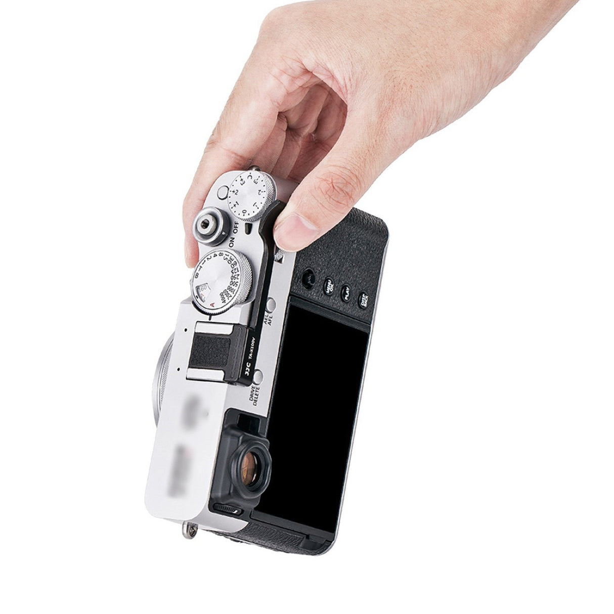 Kamera Handgriff Thumbs Up für zB. Fujifilm X100VI X-E4 X-E3 Sicherer Halt & Komfort