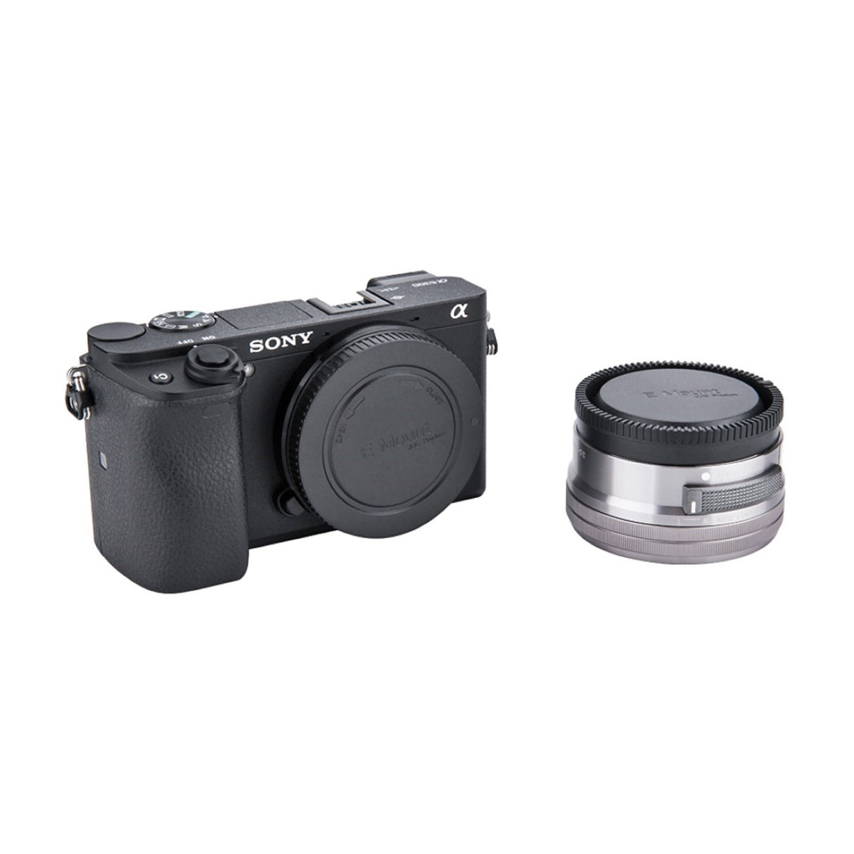 Gehäusedeckel + Objektivdeckel für Sony E-Mount Digitalkameras und Objektive L-R9
