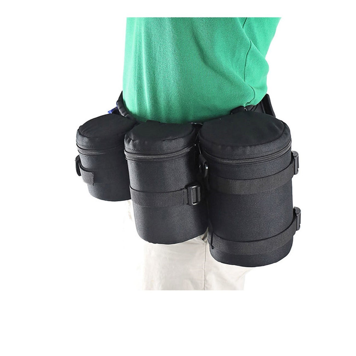Verstellbarer Fotogürtel für Objektivtaschen und Zubehör