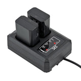 USB Dual Akku Charger für Sony NP-FW50