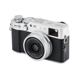 Hot Shoe Cover für Fujifilm Kameras Premium ABS Schutzkappe schützt vor Staub Feuchtigkeit Kratzern Silber