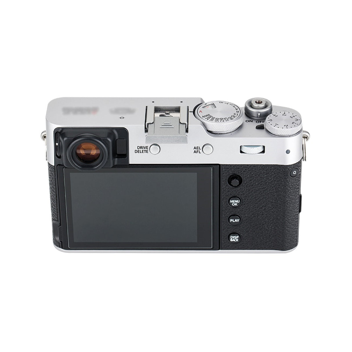 Hot Shoe Cover für Fujifilm Kameras Premium ABS Schutzkappe schützt vor Staub Feuchtigkeit Kratzern Silber