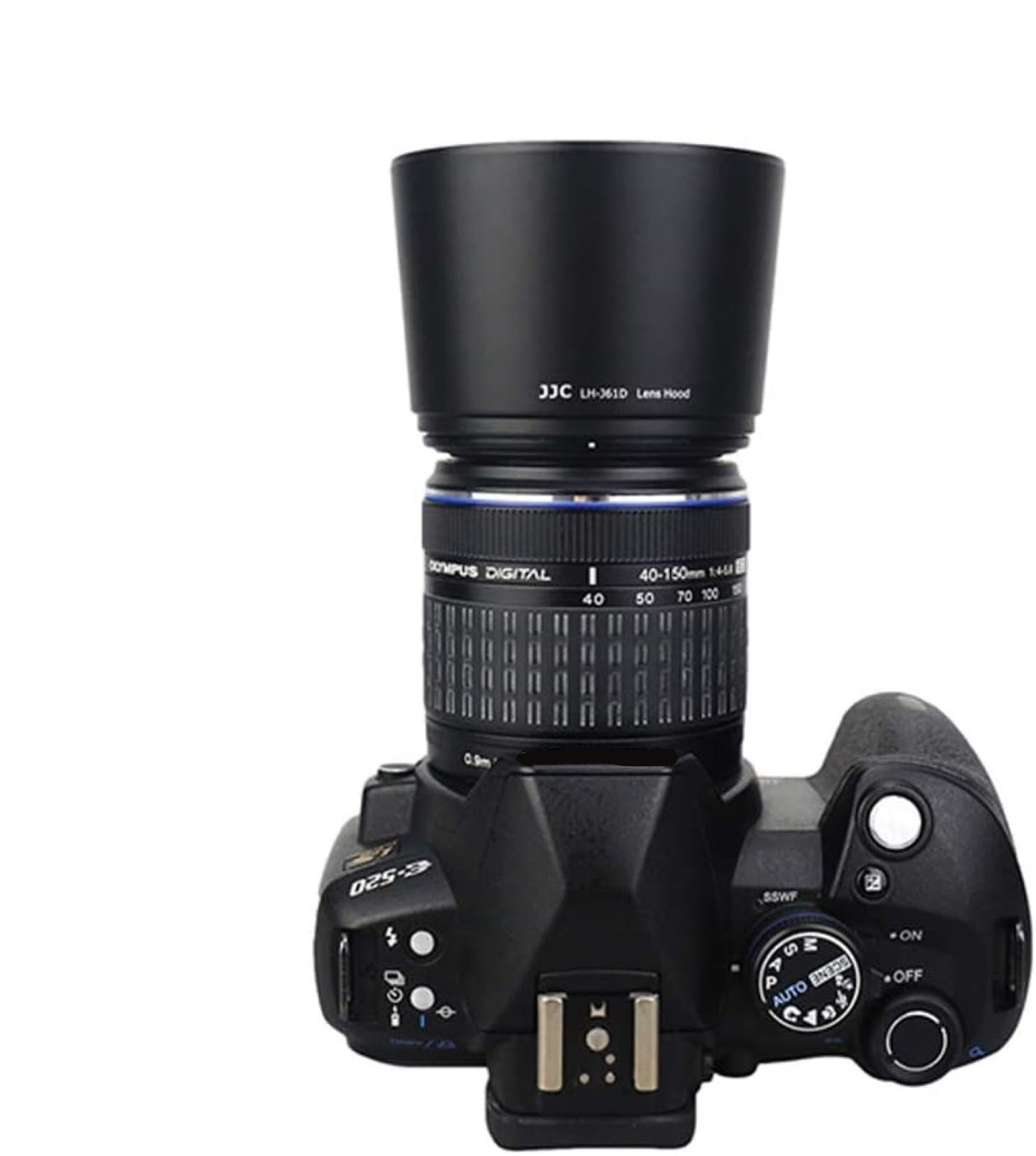 Gegenlichtblende für Olympus LH-61D/40–150mm Objektive