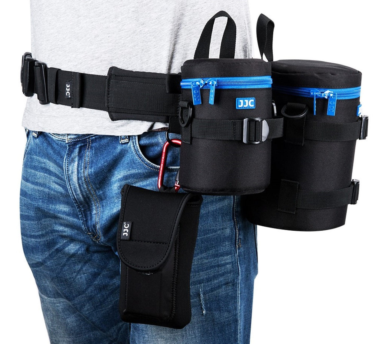 Objektivtasche für SLR Objektive robust Innenpolster wasserabweisend 100x165mm