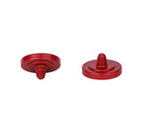 Deluxe Soft Release Button SRB Messing 11mm für stilvolle Kameras Dunkelrot