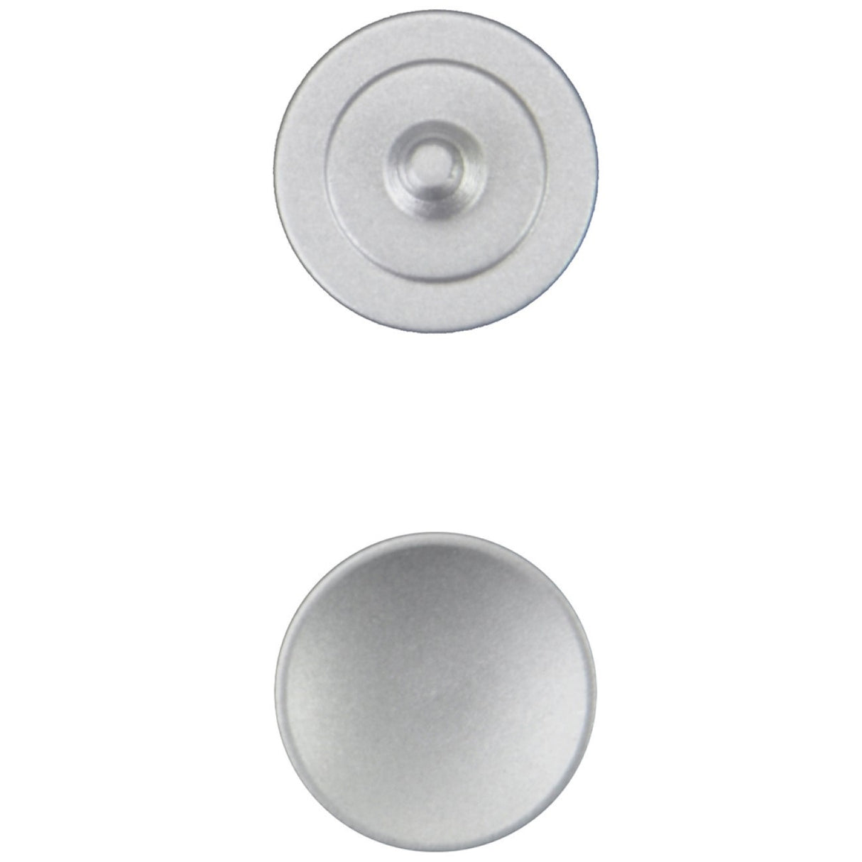 Deluxe Soft Release Button SRB Messing 11mm für stilvolle Kameras Silber