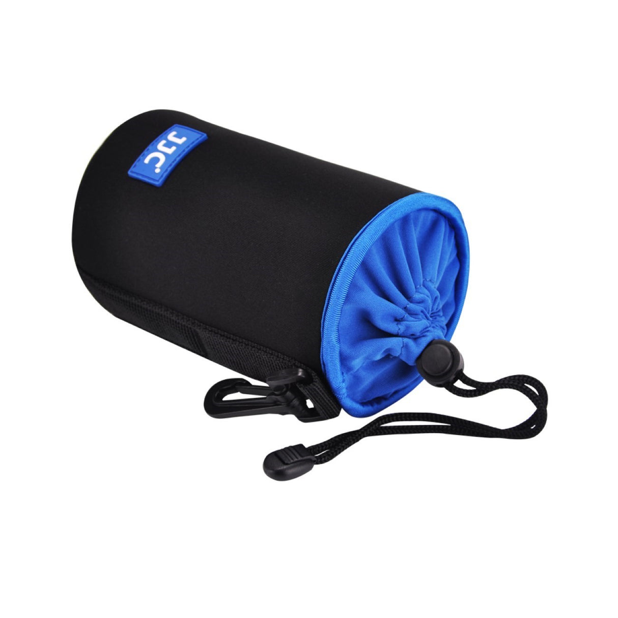 Neopren Objektivbeutel für Objektive bis 90 x 170mm mit Karabiner & Gürtelschlaufe