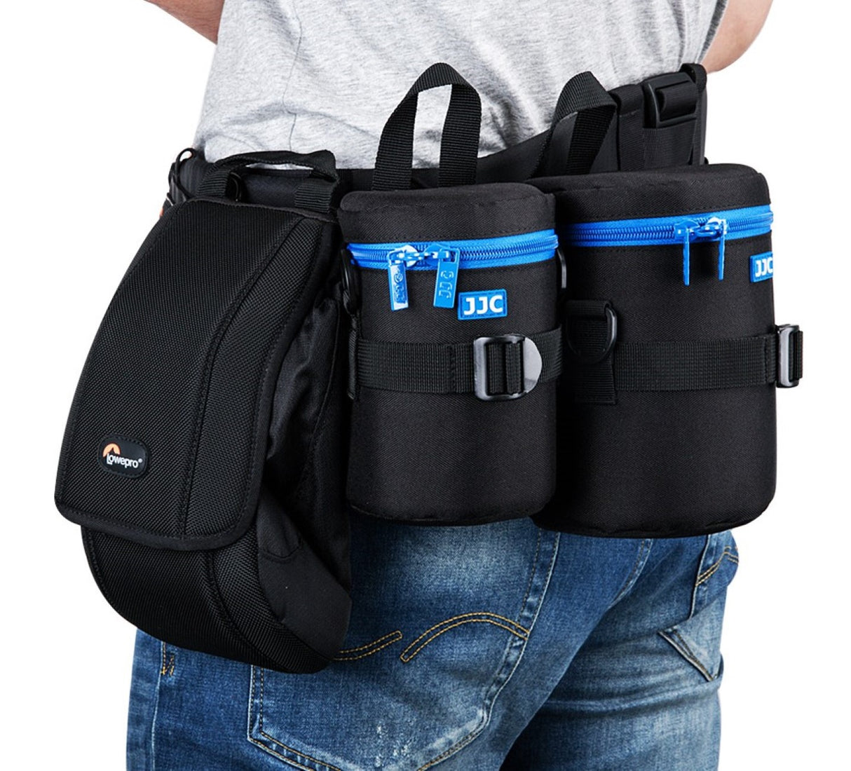 Objektivtasche für SLR Objektive robust Innenpolster wasserabweisend 80x135mm