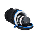Objektivtasche für SLR-Objektive robust Innenpolster wasserabweisend 110x225mm