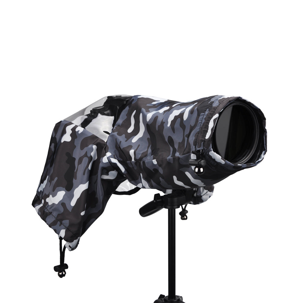 JJC Rain Cover Regenschutzhülle für DSLR bis 180 x 140 x 250 mm Gesamtmaße - RC-1GR