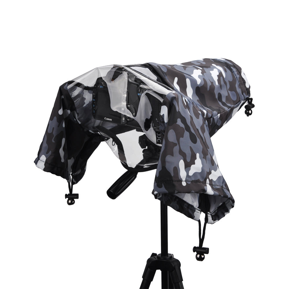 JJC Rain Cover Regenschutzhülle für DSLR bis 180 x 140 x 250 mm Gesamtmaße - RC-1GR