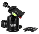 JUSINO Robuster Kugelkopf Stativkopf bis 20kg belastbar BS-40