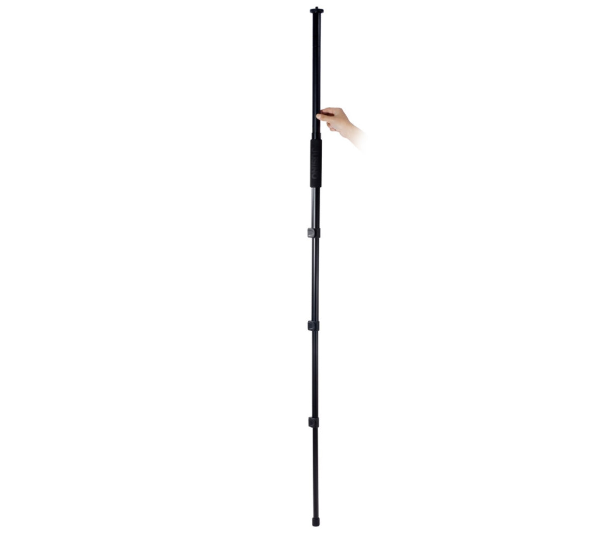 JUSINO Vielseitiges Tripod/Monopod Stativ 11-155cm Höhe Belastbar bis 6kg X-426
