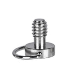 Klipschraube 1/4" Adapterschraube SC-07 für Wechselplatte Kugelkopf Stativ