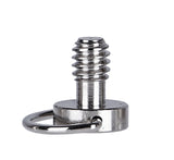 Klipschraube 1/4" Adapterschraube SC-07 für Wechselplatte Kugelkopf Stativ