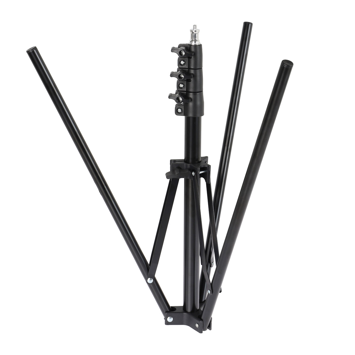 Kompakt faltbares Lampenstativ 180cm schlankes Design & kleines Packmaß