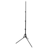 Kompakt faltbares Lampenstativ 180cm schlankes Design & kleines Packmaß