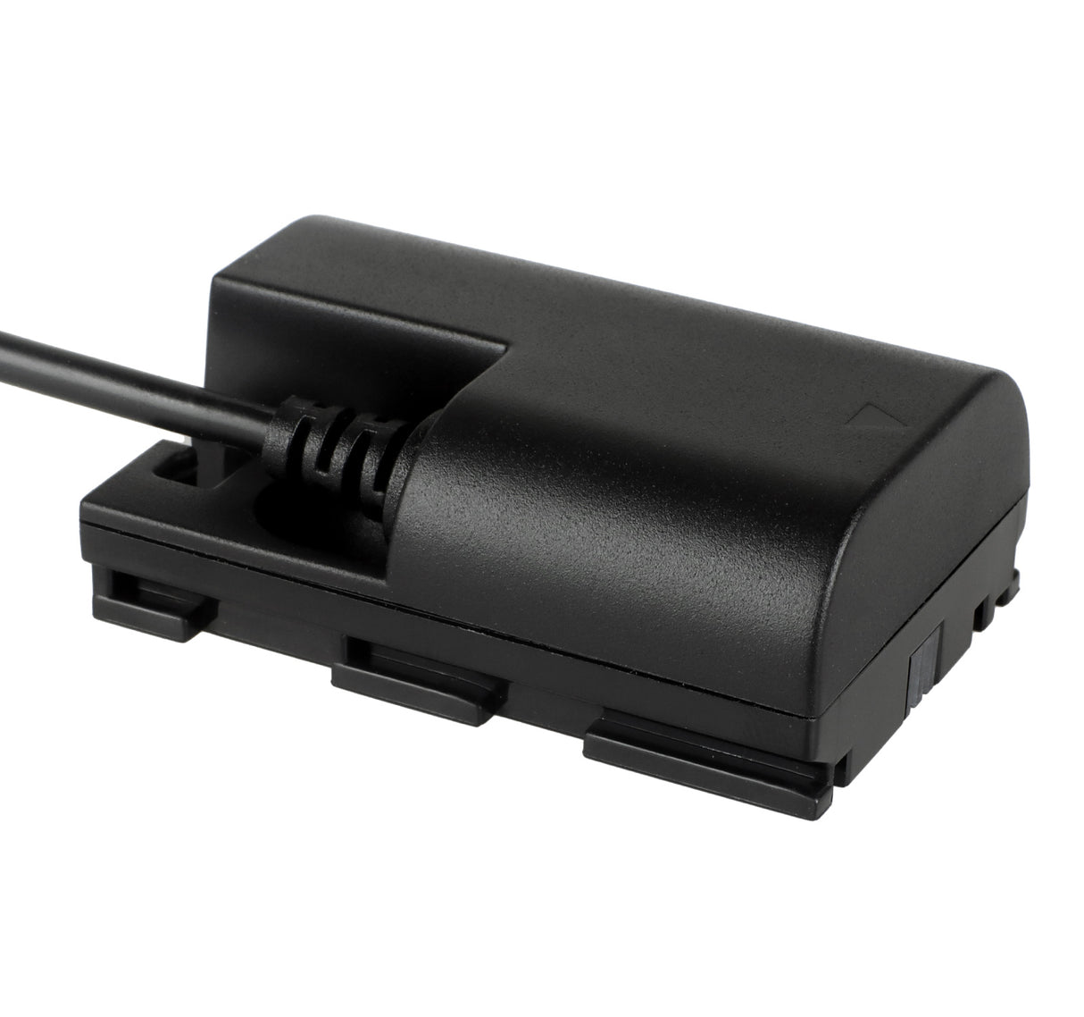 DC-Coupler für Canon EOS mit LP-E6 ähnlich wie DR-E6 Akku-Dummy für permanente Stromversorgung über z.B. V-Mount Akku