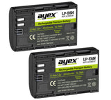 Batteriegriff Set für Canon EOS 6D Mark II wie BG-E21 + 2x LP-E6N Akku + 1x USB Dual Ladegerät
