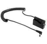 DC-Coupler für Canon EOS mit LP-E8 ersetzt DR-E8 Akku-Dummy für permanente Stromversorgung über z.B. V-Mount Akku