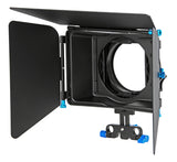 ayex M3 Matte Box, Video-Sonnenblende mit Filtereinsätzen für 15mm DSLR Rig Systeme