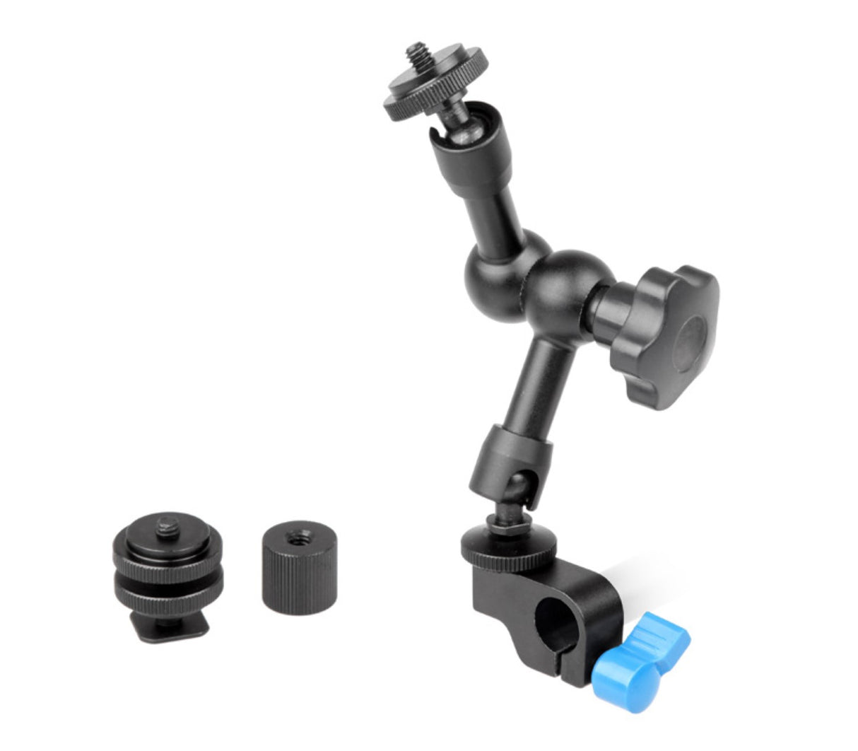 Magic Arm 7 Zoll + Winkelklemme für 15mm Durchmesser Rundstäbe/DSLR Rig Kamera Monitor Videoleuchte