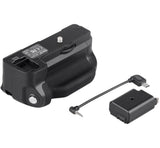 Meike Batteriegriff Set für Sony Alpha A6300 MK-A6300 + 2x NP-FW50 Akku